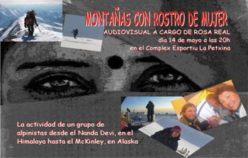 Cartel proyección Denali - Mkinley