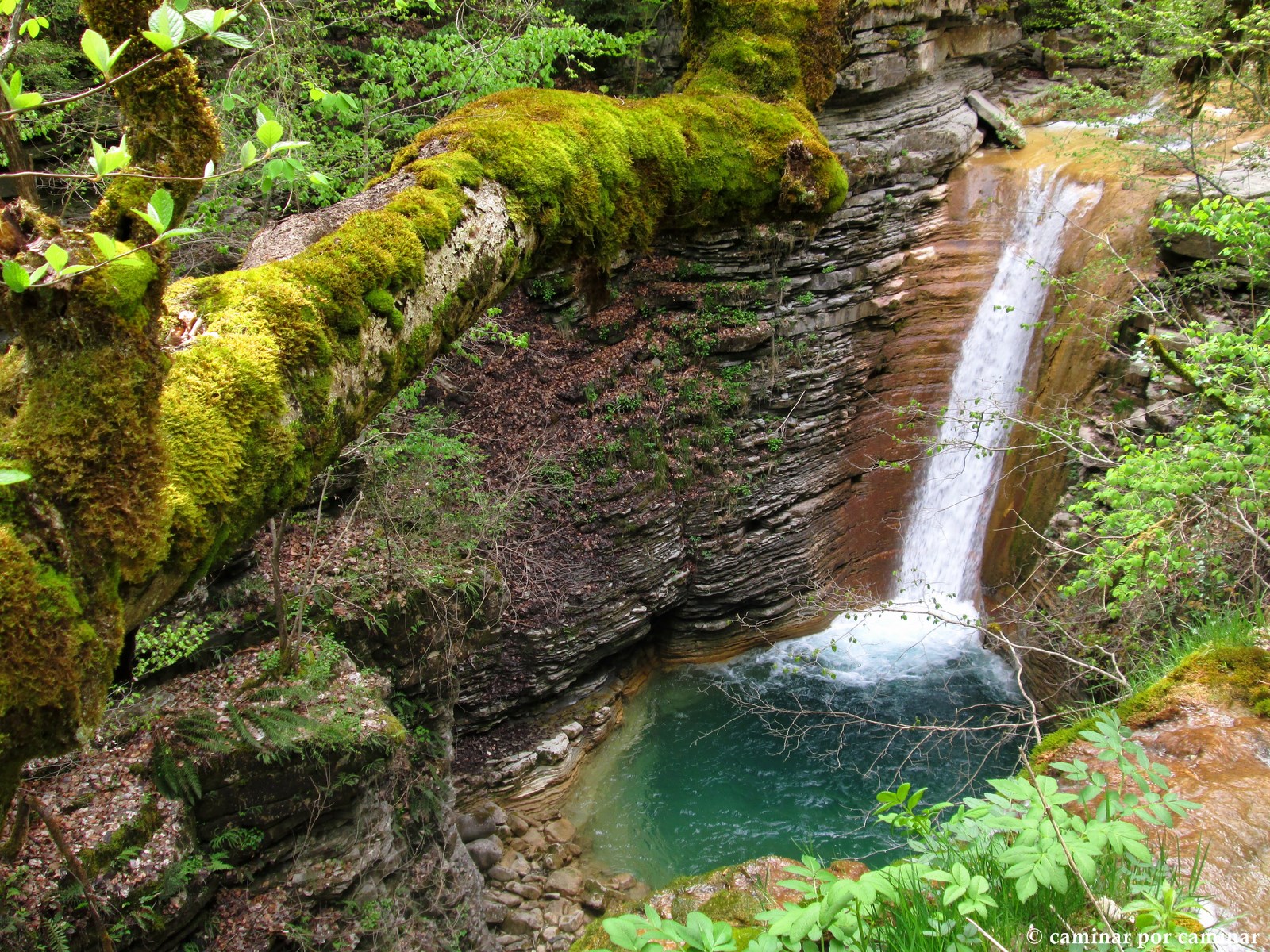 Cascada Puen d'as Crabas. Foto Rai Rizo Nathalie Fernandez.