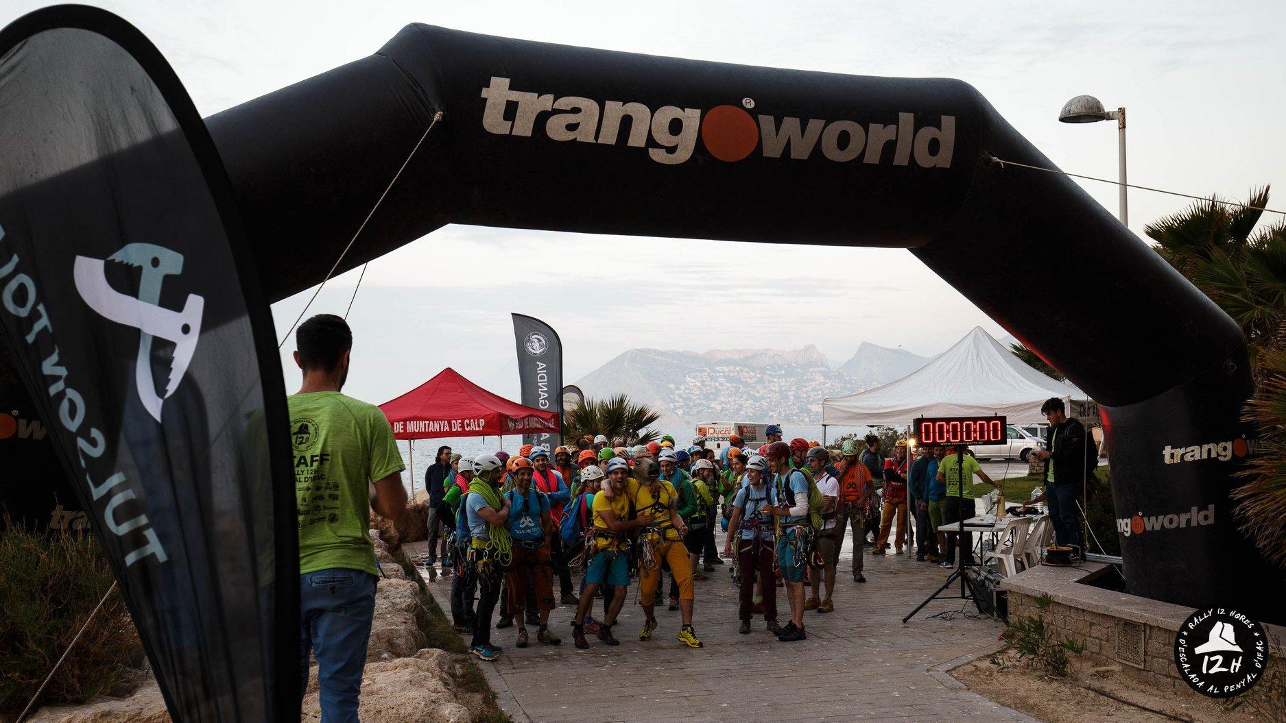 Salida del Rally del Peñón de Ifach